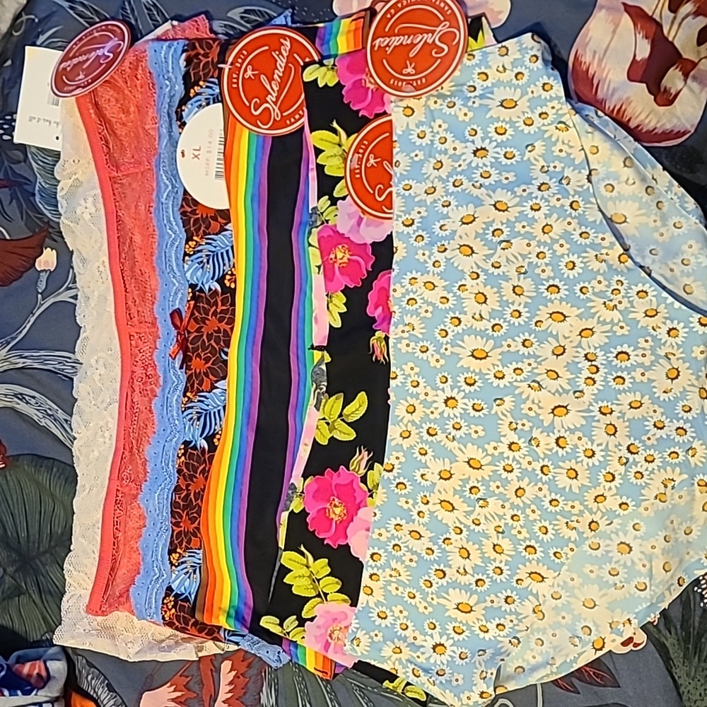 6 splendies panties
